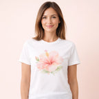 T-Shirt Fleur Hibiscus