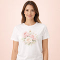 T-Shirt Fleur Rose