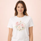 T-Shirt Fleur Rose