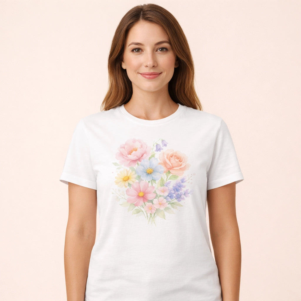 T-Shirt Fleuri