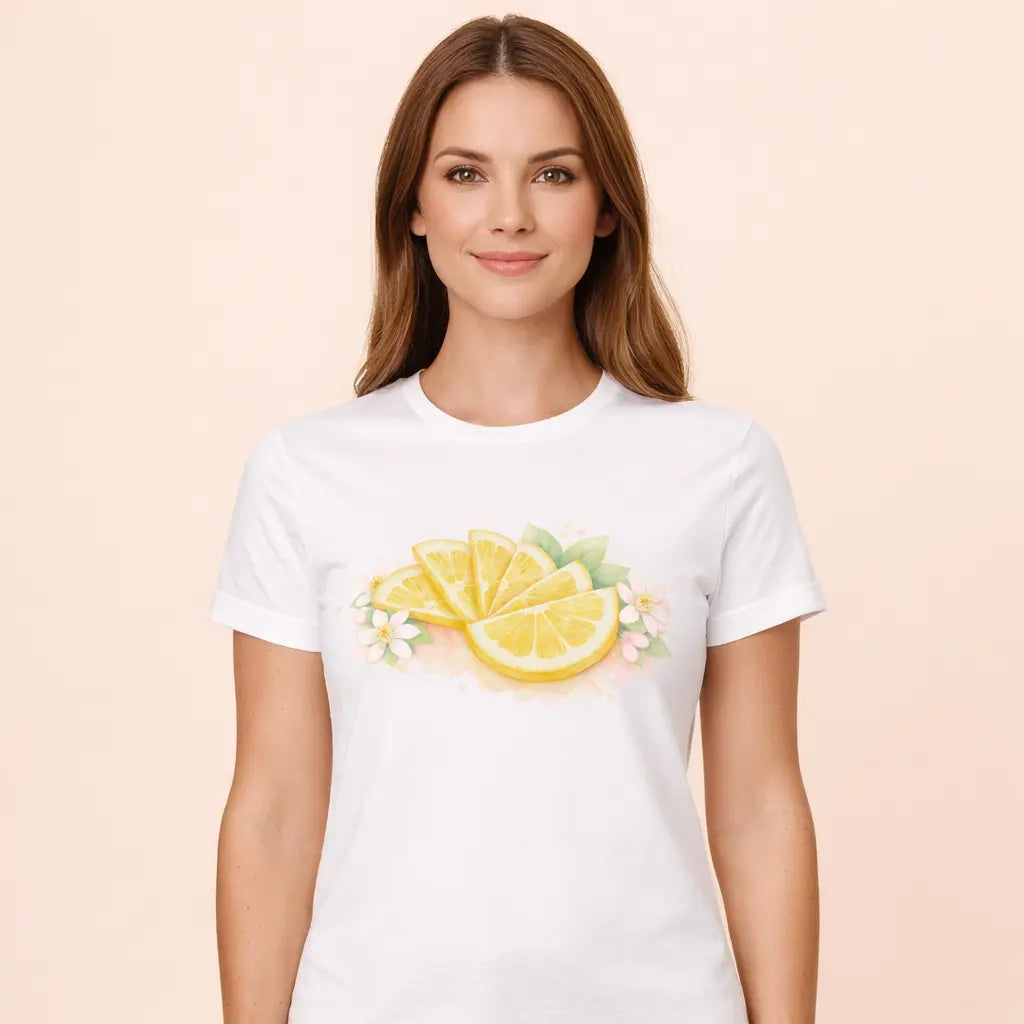T-Shirt Imprimé Citron