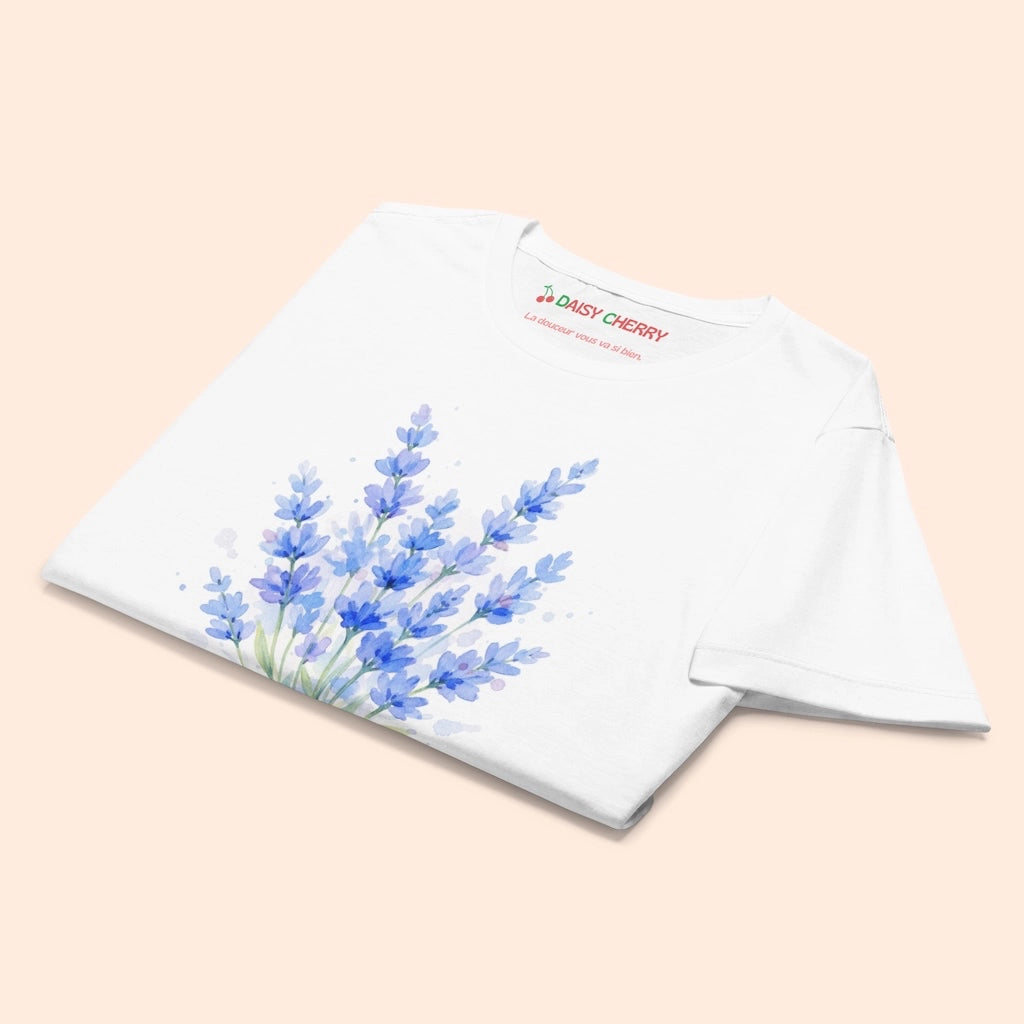 T-Shirt Lavande Bleue