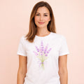 T-Shirt Lavande Femme