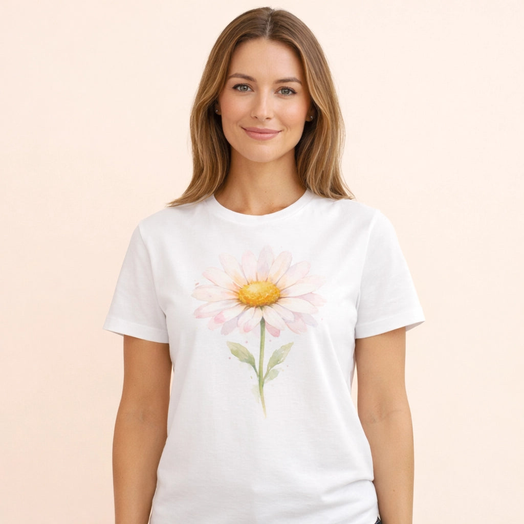 T-Shirt Marguerite Femme