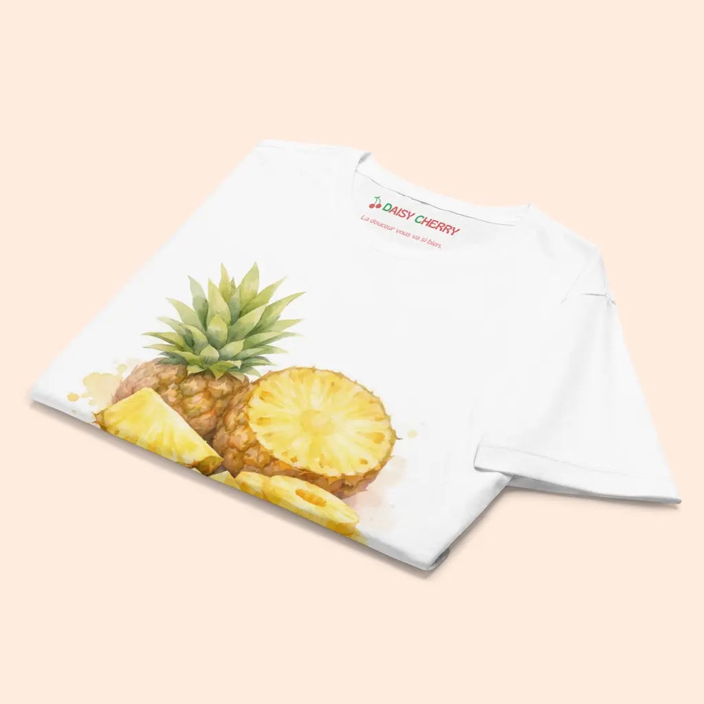 T-Shirt au Motif Ananas