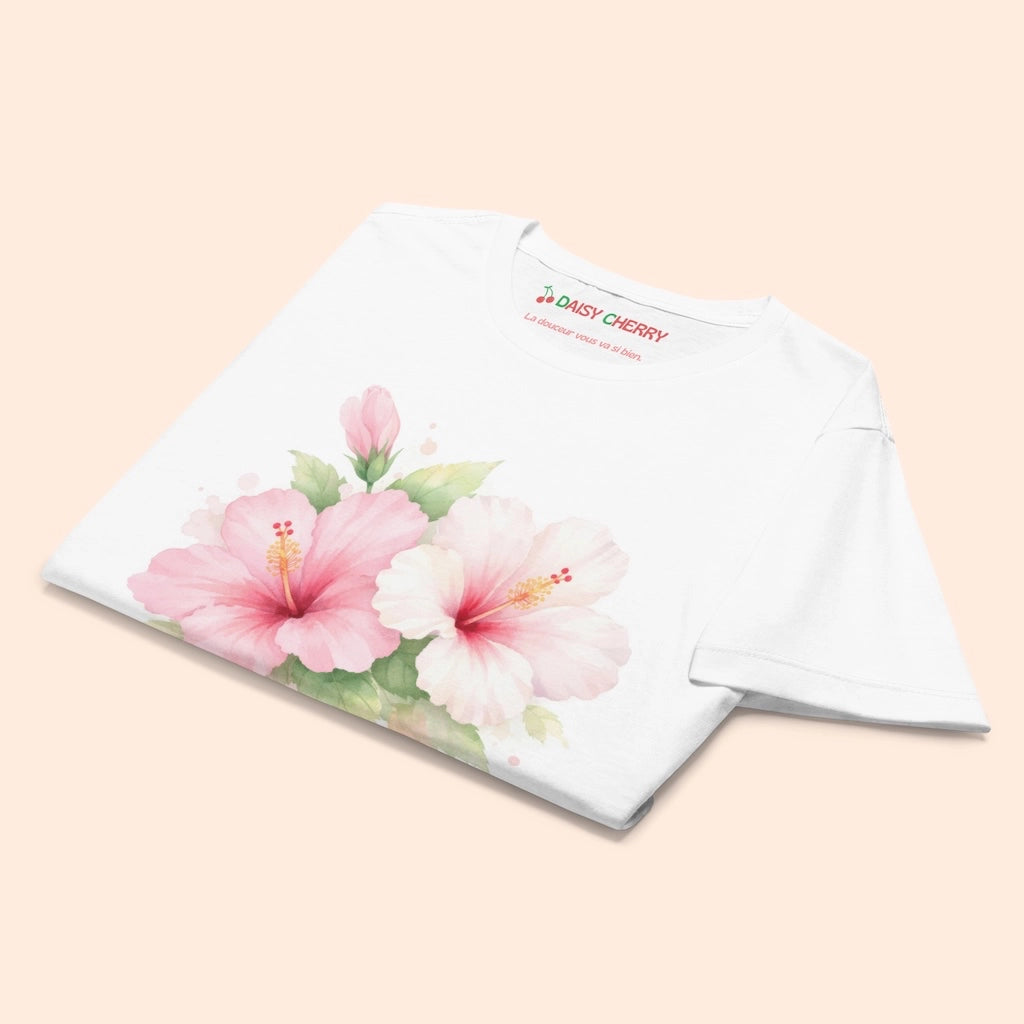T-Shirt d'Hibiscus