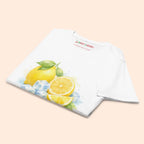 T-Shirt en Blanc avec Citron