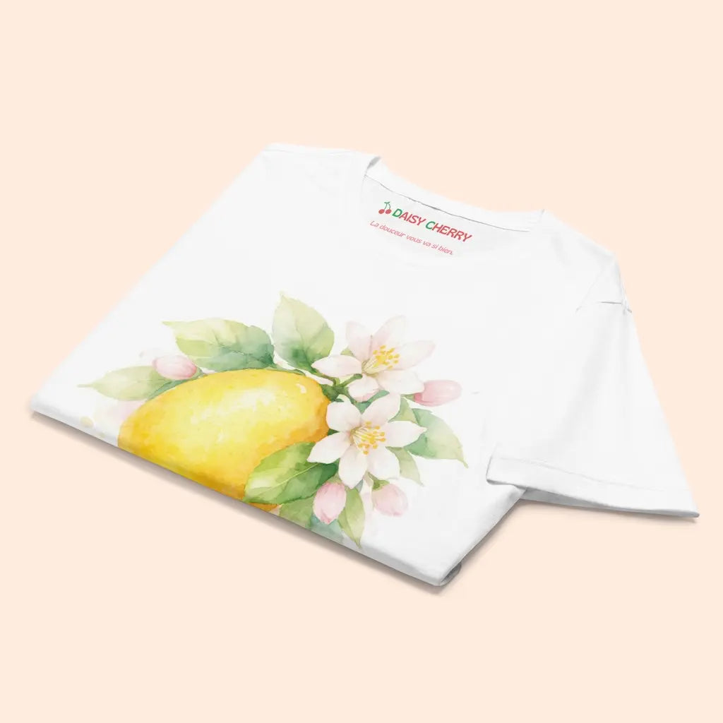 T-Shirt en Jaune Citron