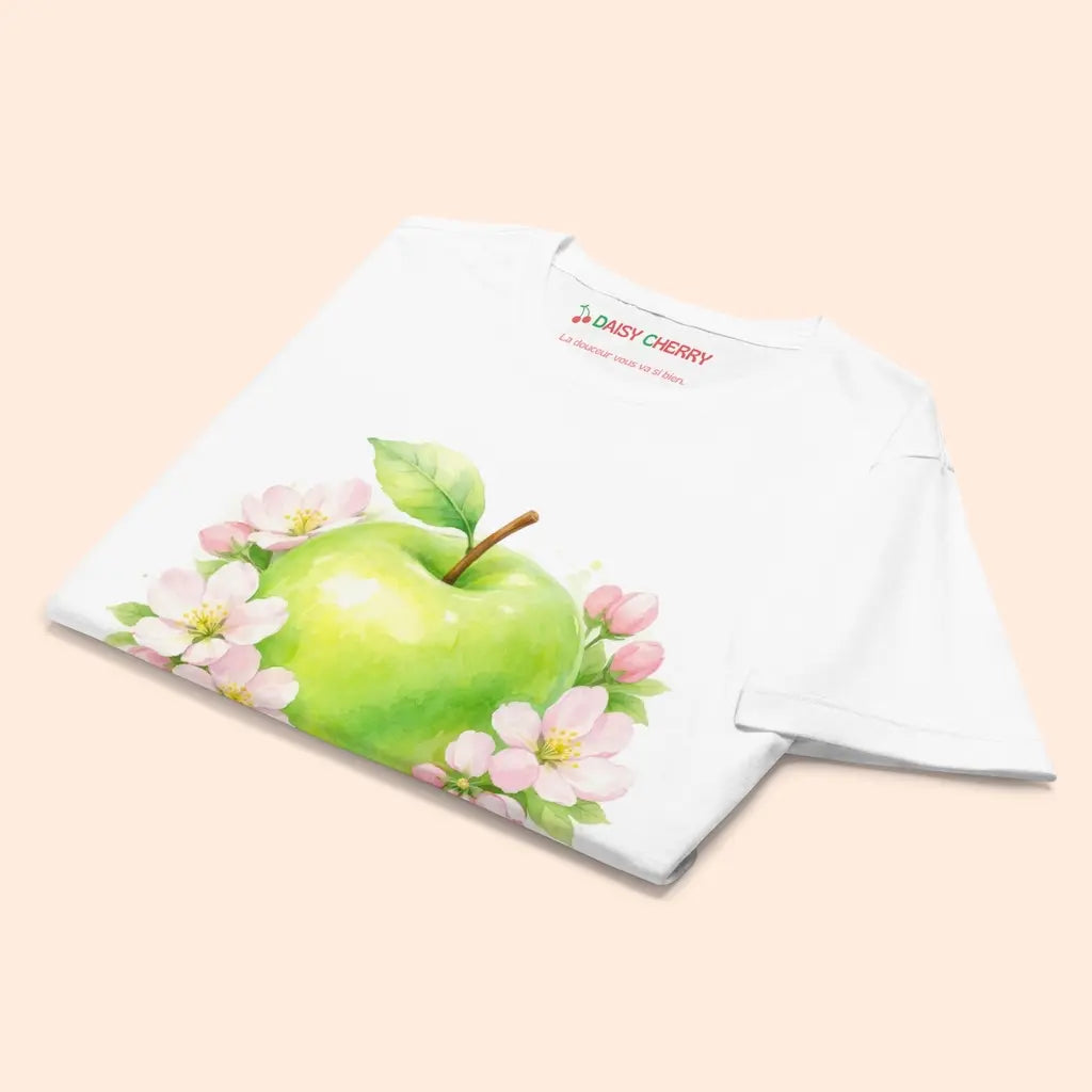 T-Shirt pour Femme Vert Pomme