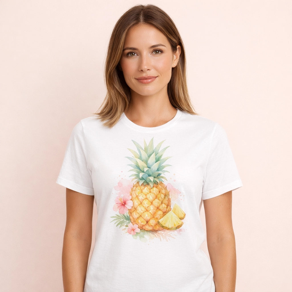 T-shirt Ananas Femme