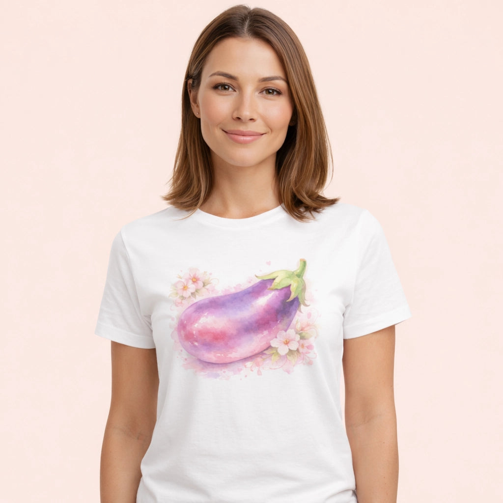 T-shirt Aubergine