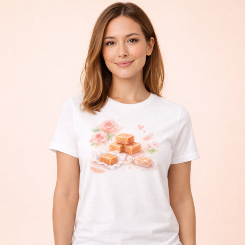 T-shirt Caramel