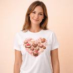 T-shirt Chocolat Femme