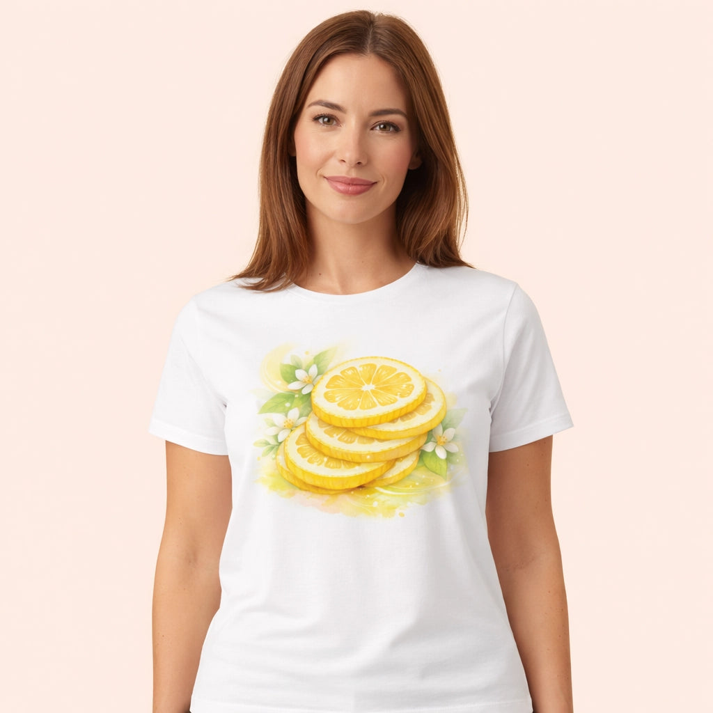 T-shirt Citron Femme