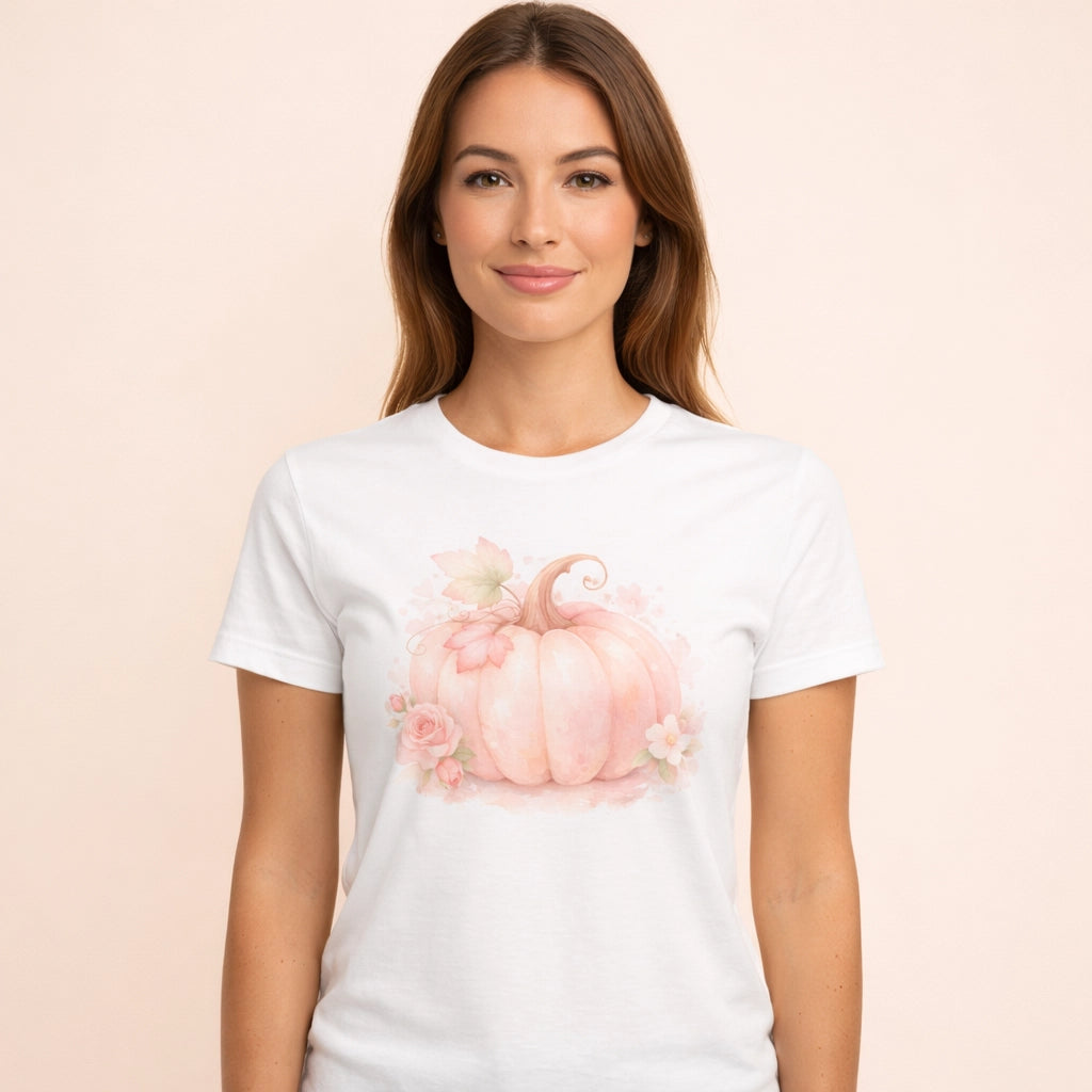 T-shirt Citrouille Femme