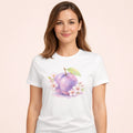 T-shirt Prune Femme