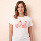 T-shirt Rose Bonbon
