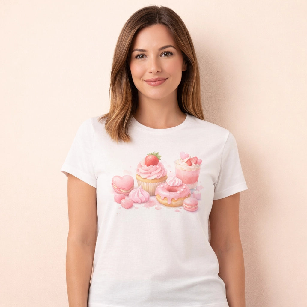 T-shirt Rose Bonbon