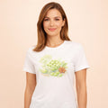 T-shirt Vert Anis Femme