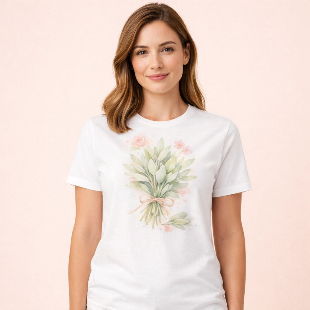 T-shirt Vert Sauge