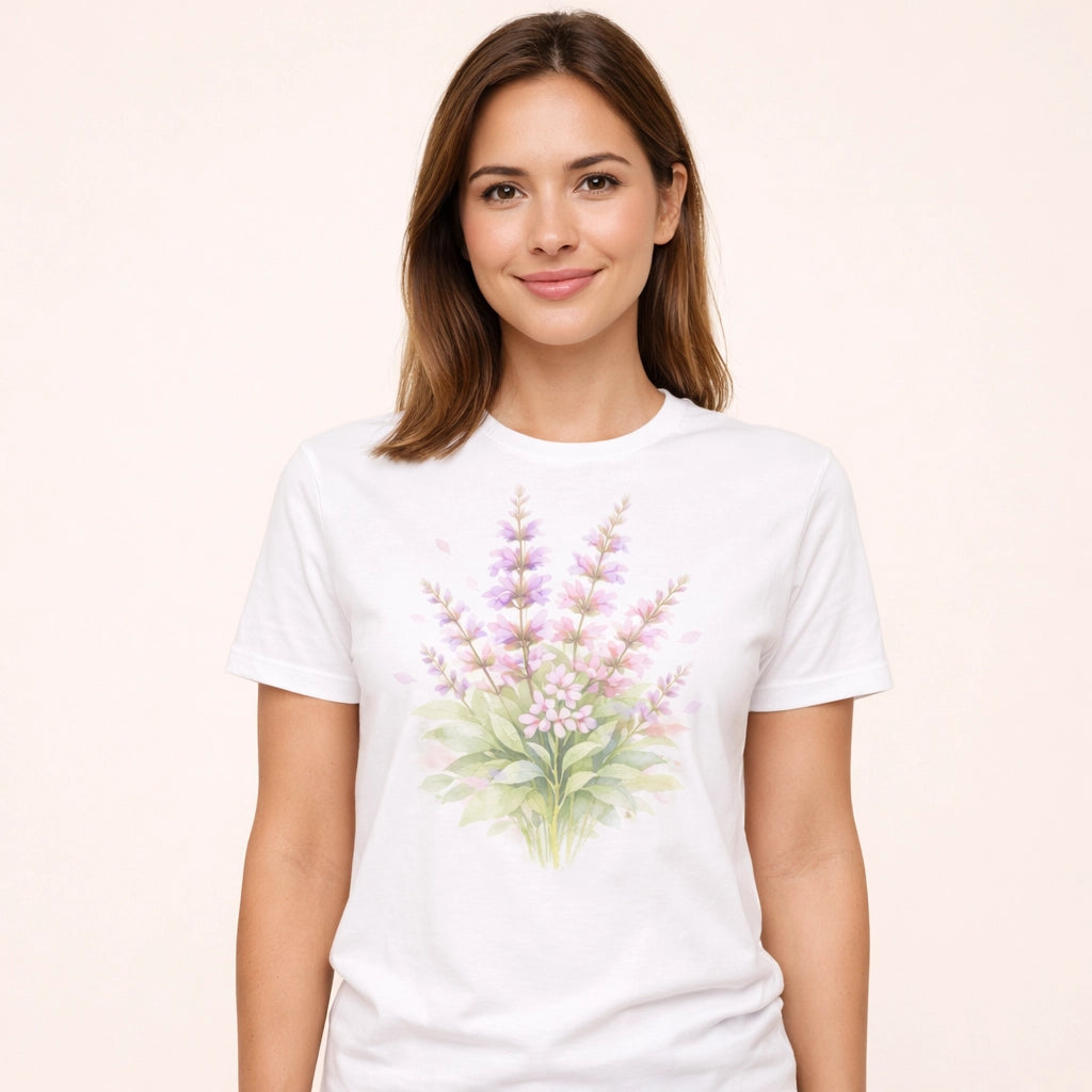 T-shirt Vert Sauge Femme