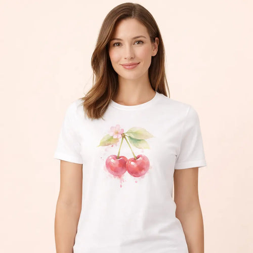 T-shirt Cerises Femme