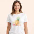 T-shirt Imprimé Ananas