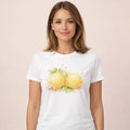 T-shirt Motif Citron Femme