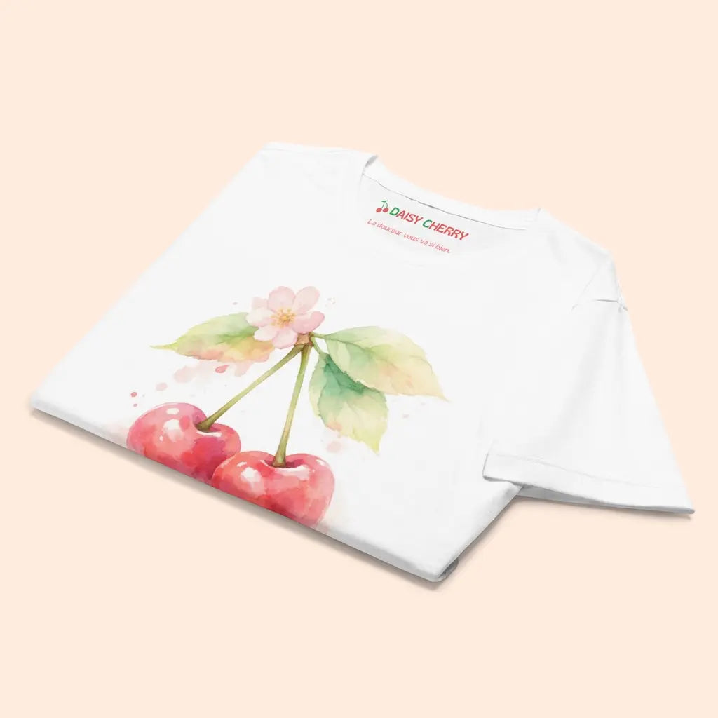 T-shirt de Cerises Femme