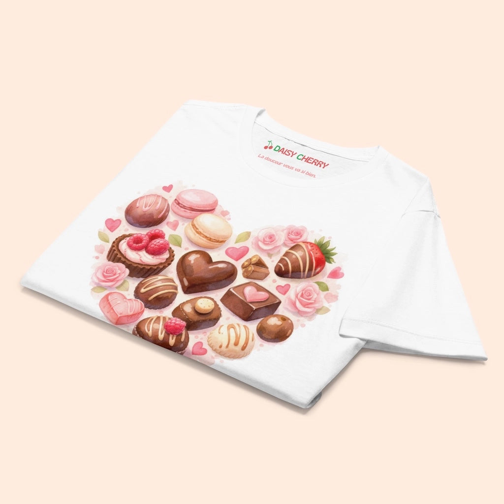 T-shirt de Chocolat Femme