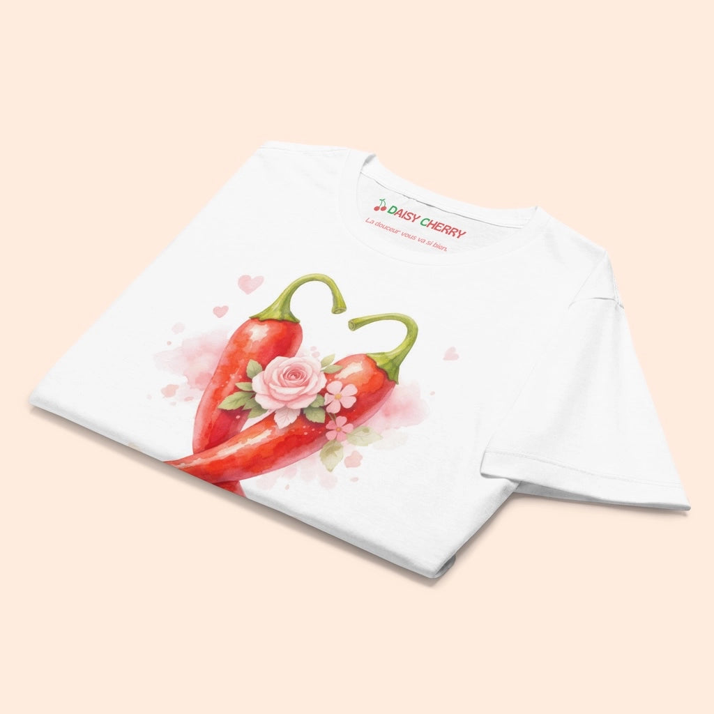 T-shirt de Piment Femme