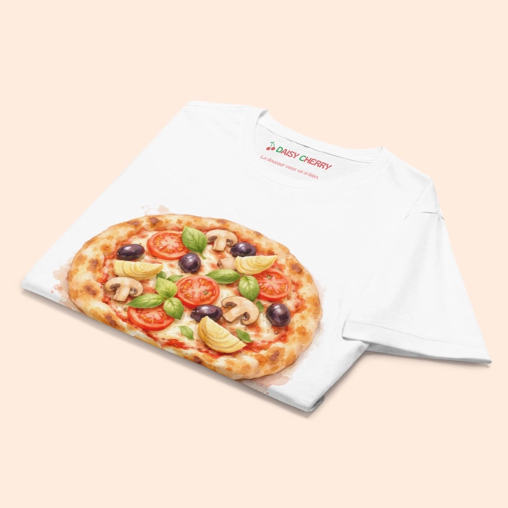 T-shirt de Pizza Vintage
