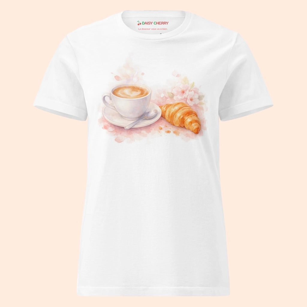 Tee-Shirt Café & Croissant