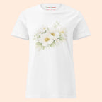 Tee-Shirt Fleur Blanche