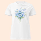 Tee-Shirt Fleur Bleue