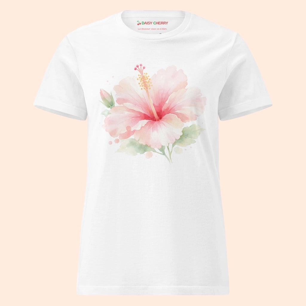 Tee-Shirt Fleur Hibiscus