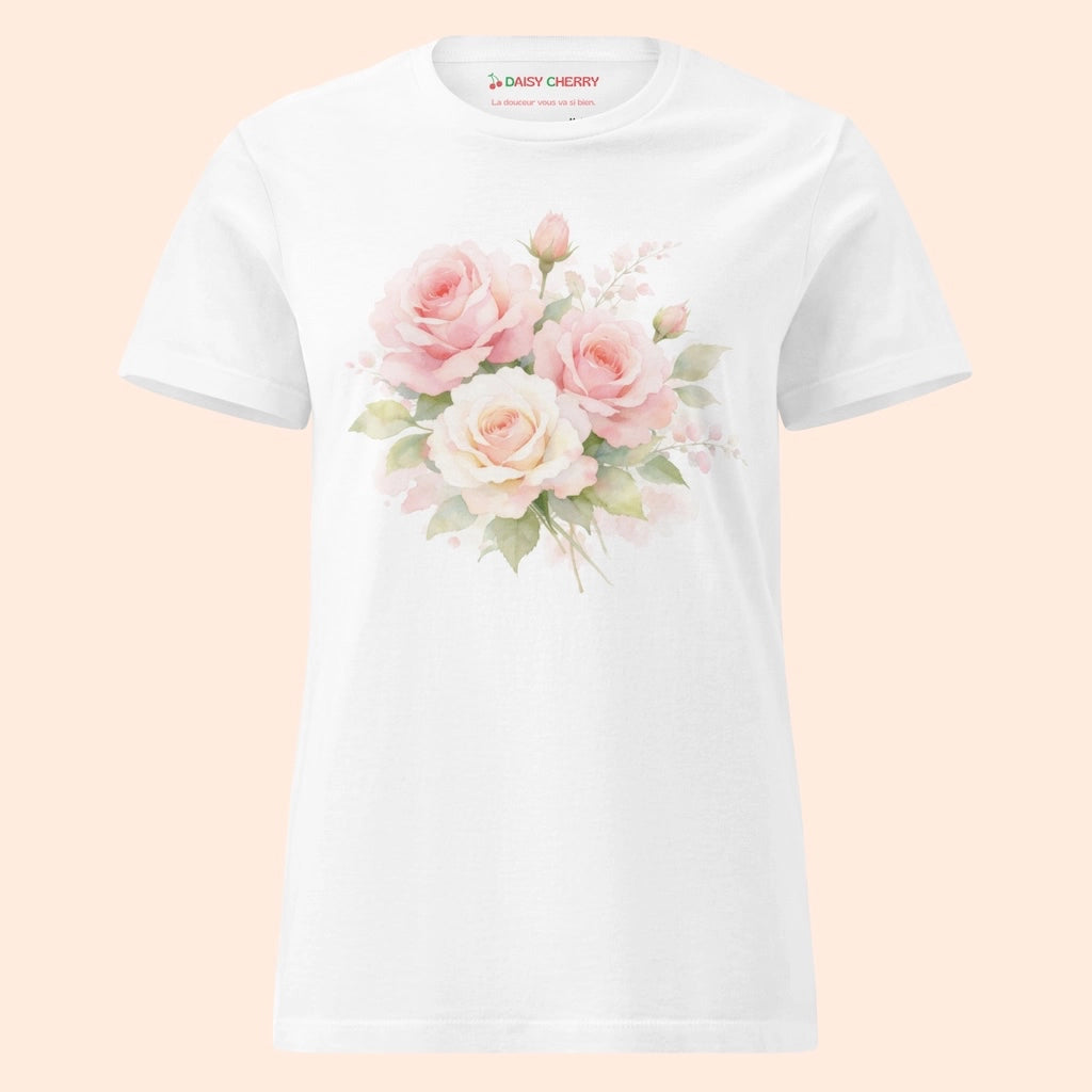 Tee-Shirt Fleur Rose