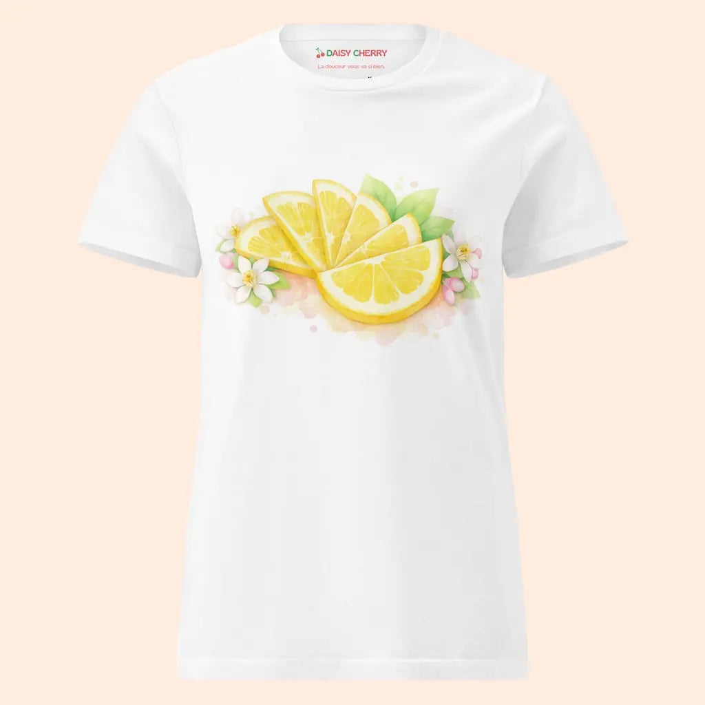 Tee-Shirt Imprimé Citron