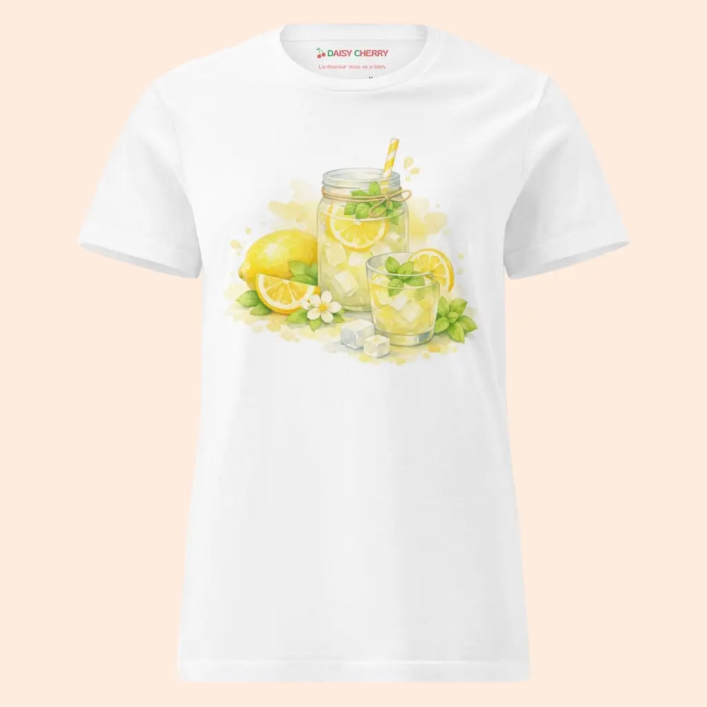 Tee-Shirt Jaune Citron Femme