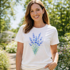 Tee-Shirt Lavande Bleue