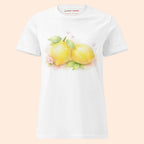 Tee-Shirt Motif Citron Femme