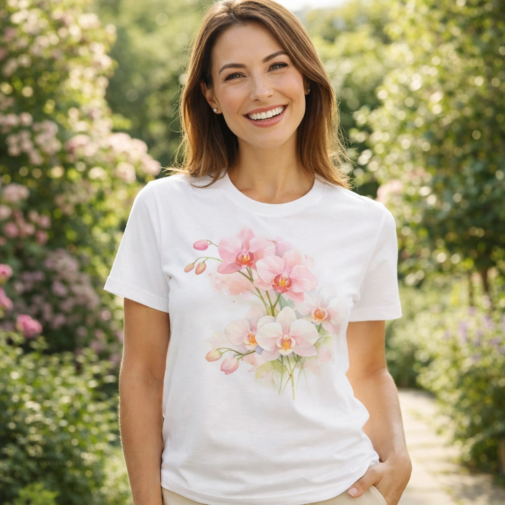 Tee-Shirt d'Orchidée