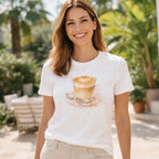Tee-Shirt de Café Latte