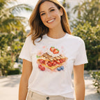 Tee-Shirt de Crêpe