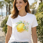 Tee-Shirt en Jaune Citron