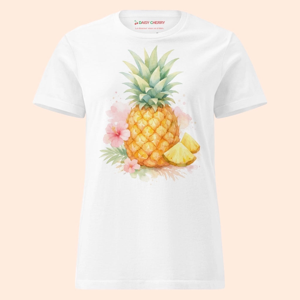 Tee-shirt Ananas Femme