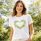 Tee-shirt Femme Vert Menthe