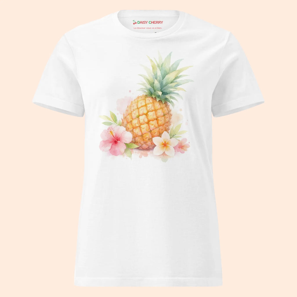 Tee-shirt Imprimé Ananas