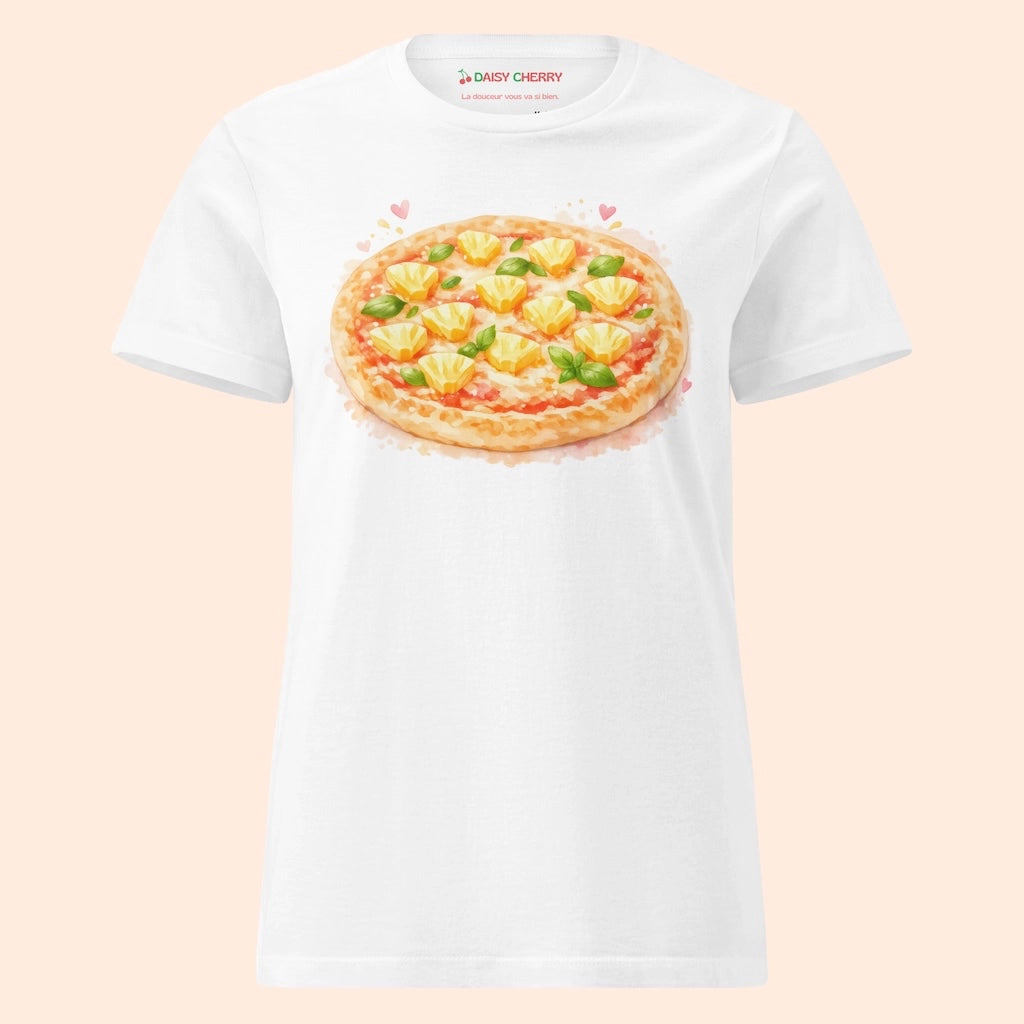 Tee-shirt Pizza Ananas