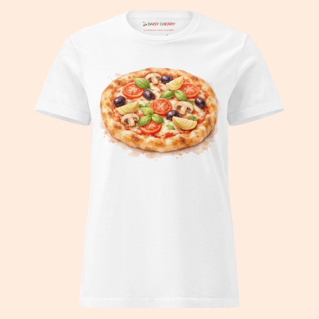 Tee-shirt Pizza Vintage